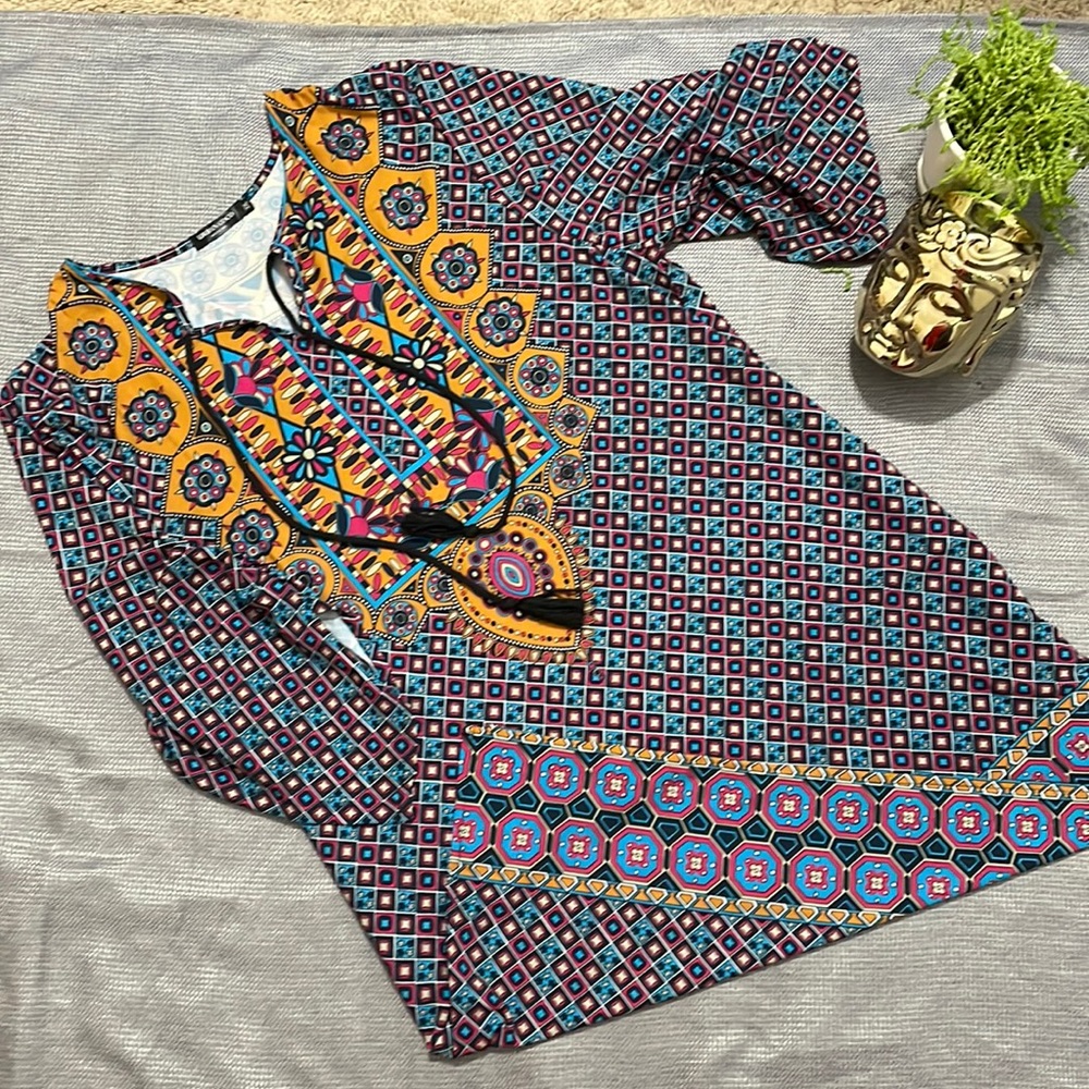 Soft flowing boho dress